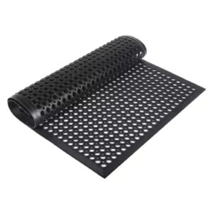 6ft rubber anti fatigue floor mat with drainage