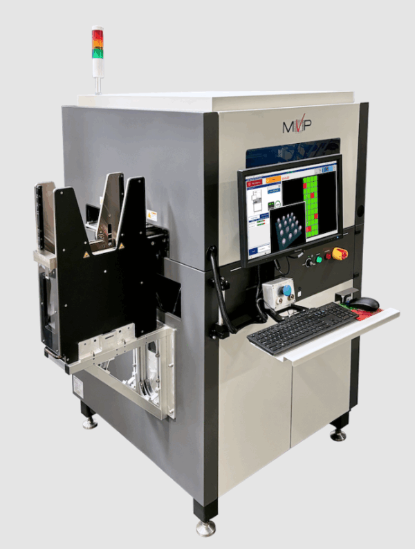 Double Sided Automated Inspection and Metrology for Packaged IC, BGA and Leaded Devices - MVP Aurora