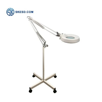 LED Magnifying Lamp with Rolling Stand SK-86E LED Magnifying Lamp with Rolling Stand SK-86E