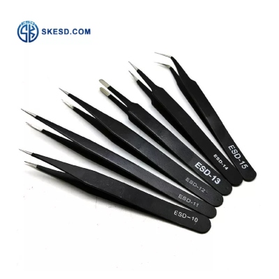 ESD Antistatic Stainless Steel Tweezers ESD Antistatic Stainless Steel Tweezers